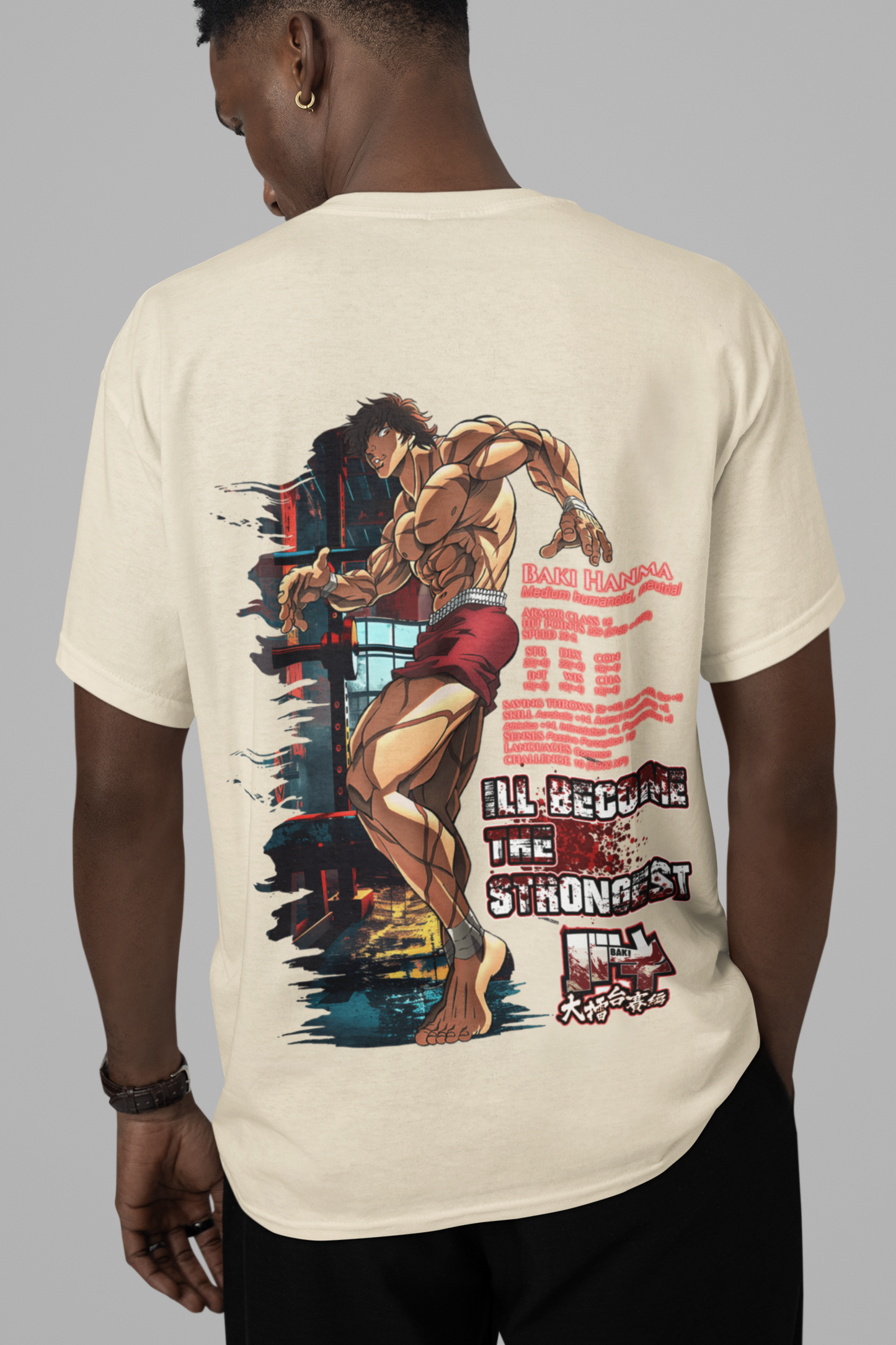 Baki Hanma - Oversized Shirt