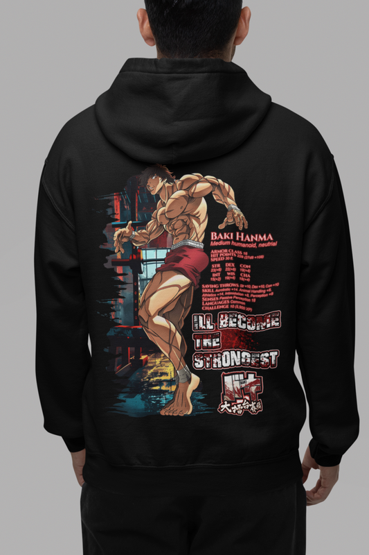 Baki Hanma - Oversized Hoodie