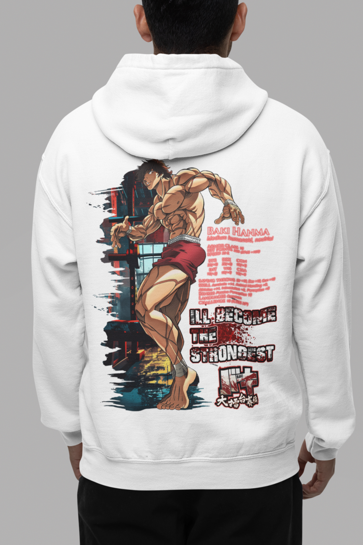 Baki Hanma - Oversized Hoodie