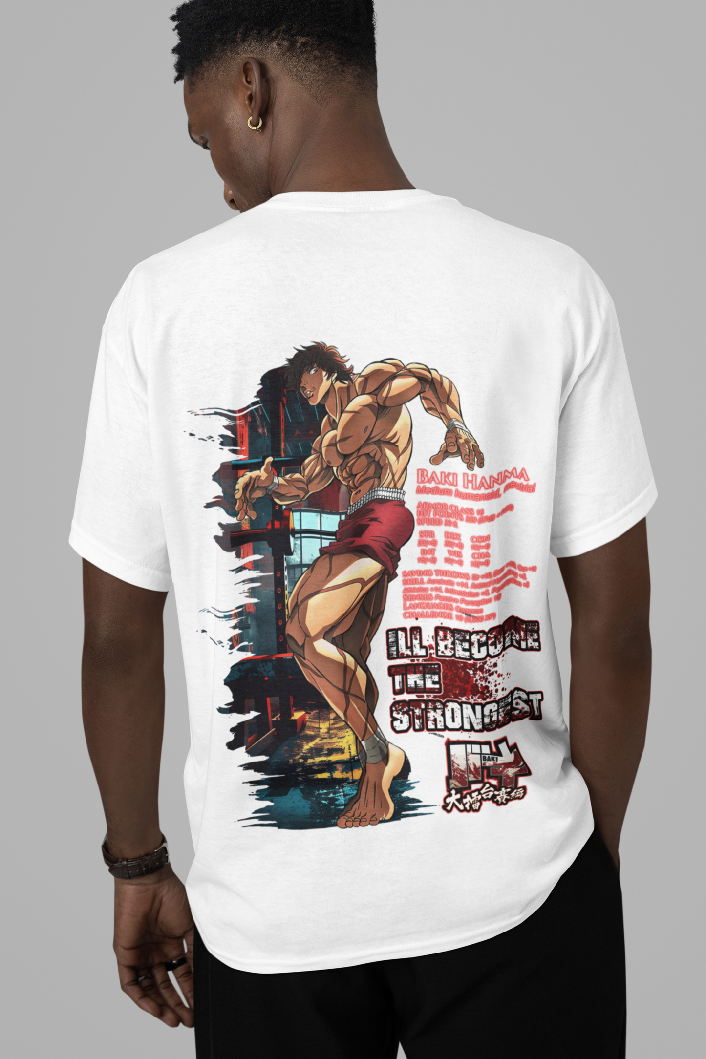 Baki Hanma - Oversized Shirt