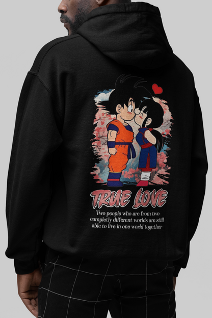 Goku/Chichi - Oversized Hoodie