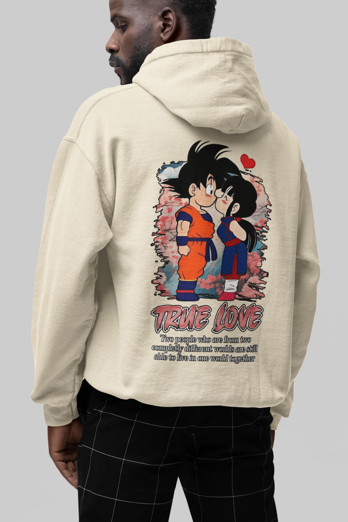 Goku/Chichi - Oversized Hoodie