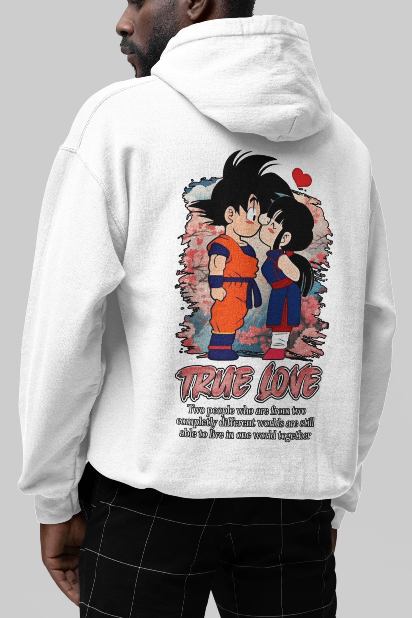 Goku/Chichi - Oversized Hoodie