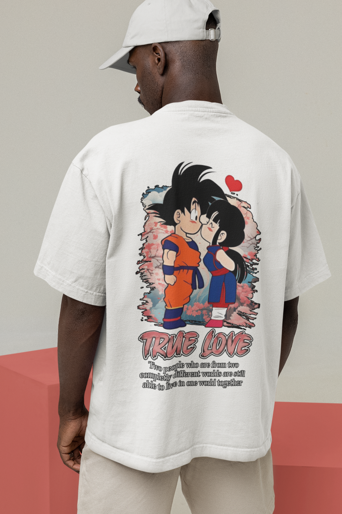 Goku/Chichi - Oversized Shirt
