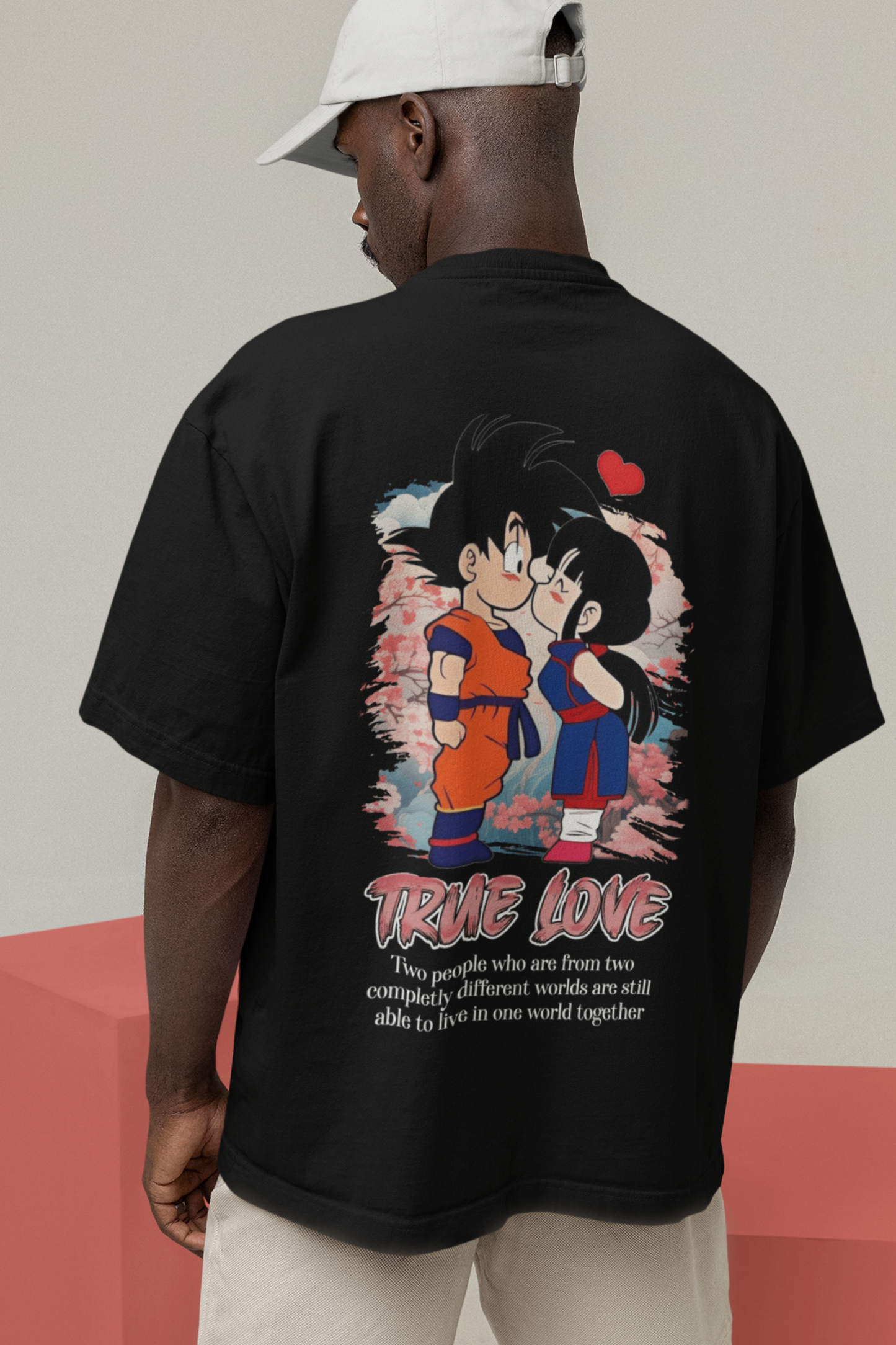 Goku/Chichi - Oversized Shirt