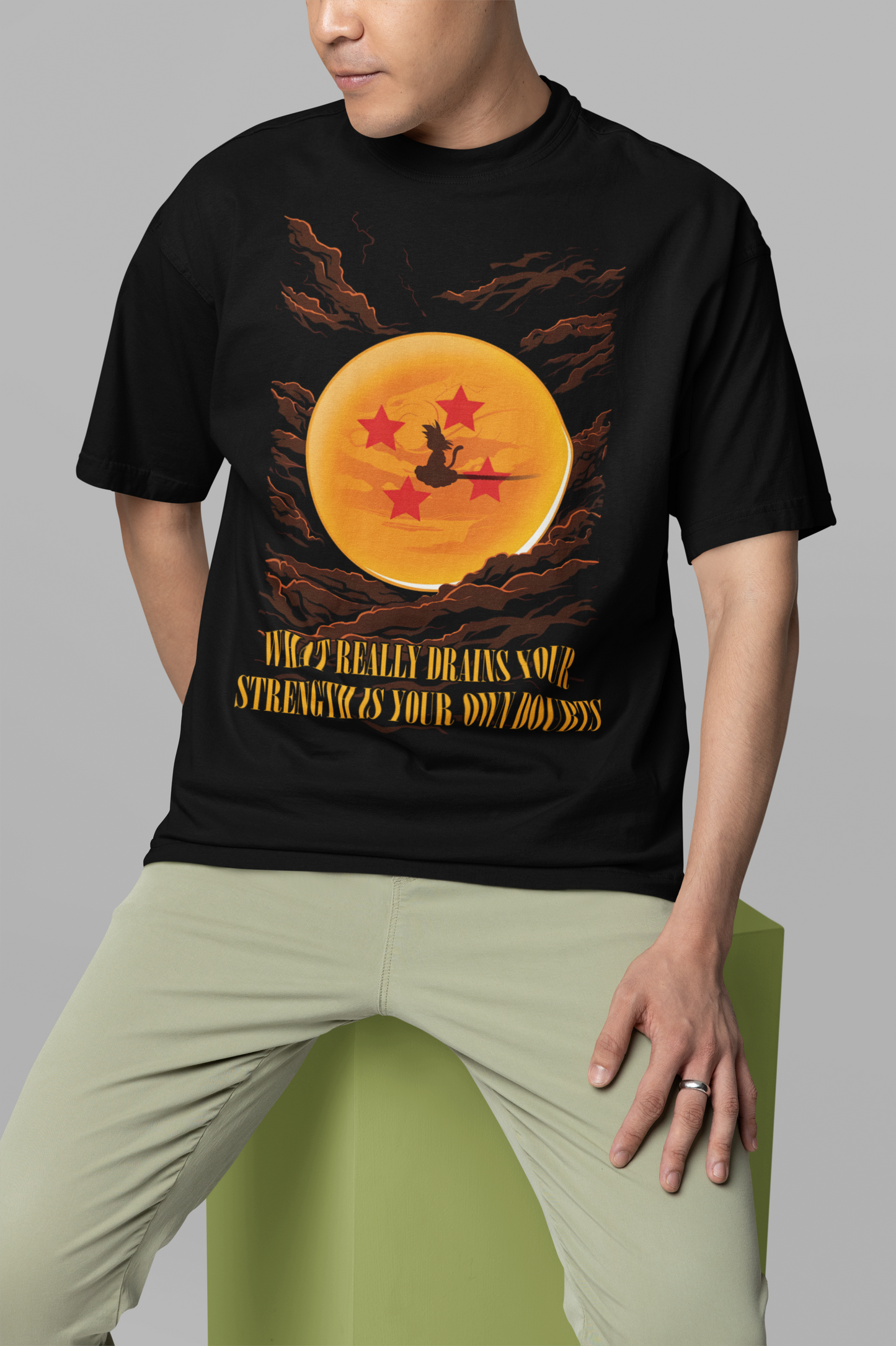 Jindujun x Goku - Heavy Oversized Shirt